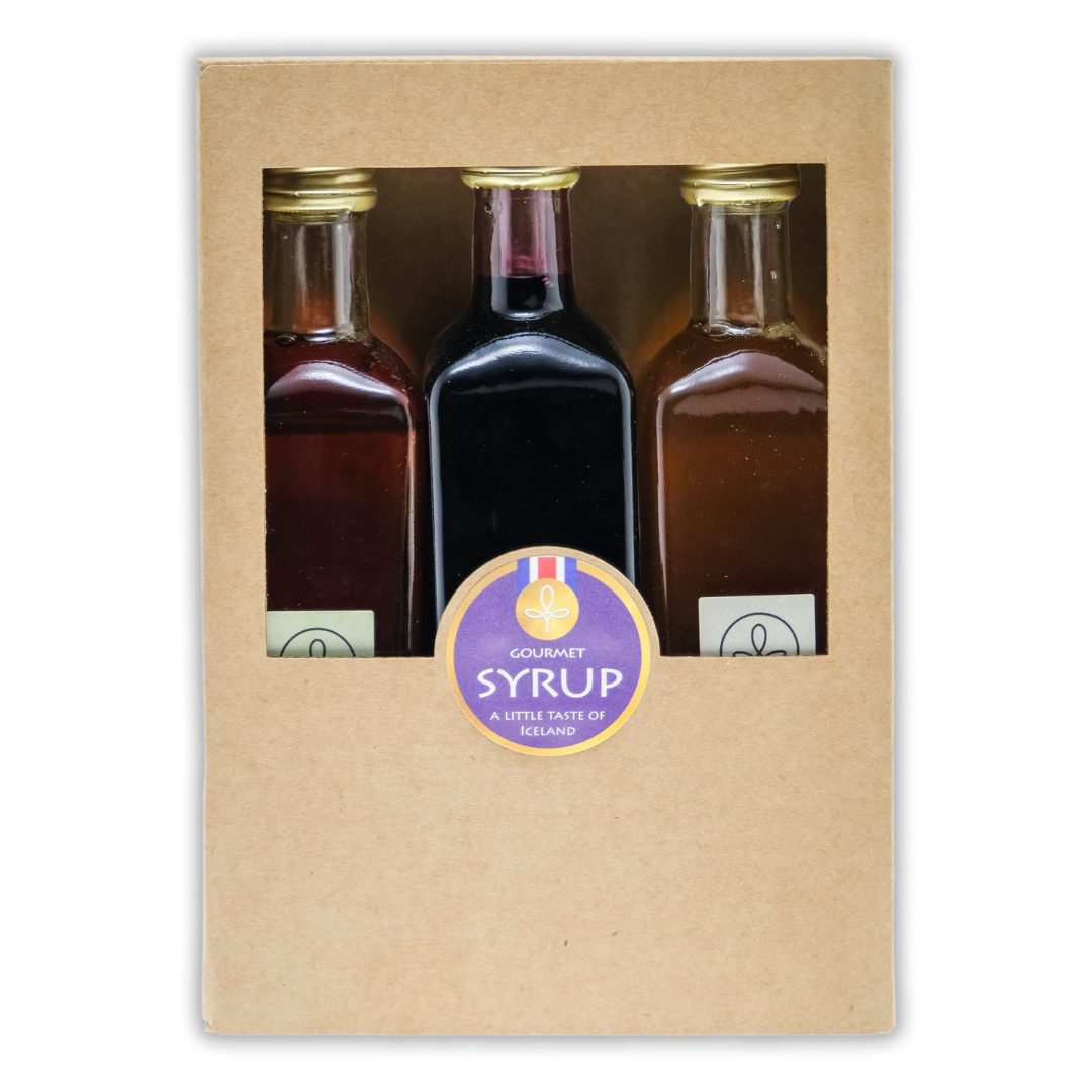 Icelandic Syrup Set x3 new