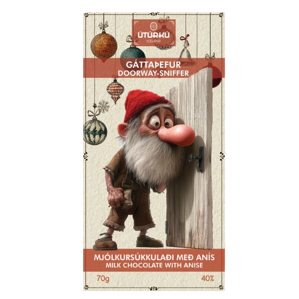 11th "Doorway-Sniffer" Milk Chocolate with Anise - Christmas Edition