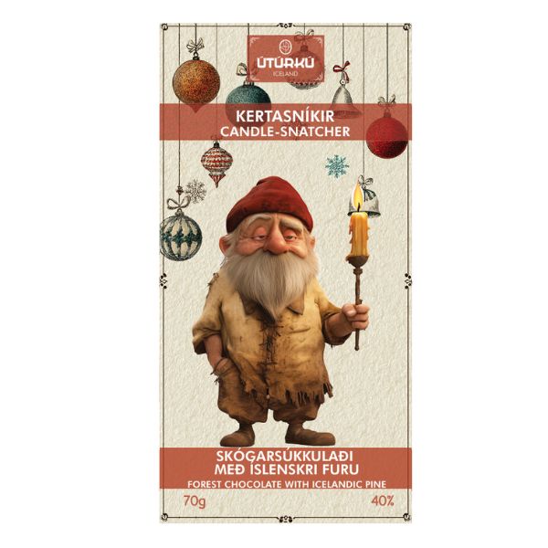 13th "Candle-Snatcher" Forest chocolate with Icelandic pine - Christmas Edition