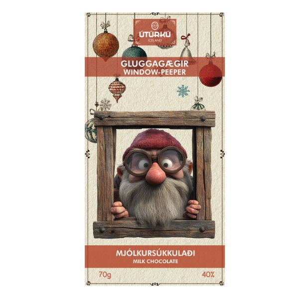 10th "Window-Peeper" Milk chocolate 40% - Christmas Edition