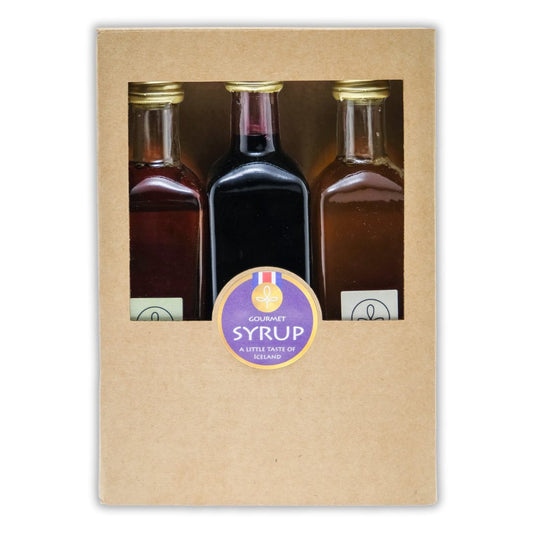 Icelandic Syrup Set x3 new