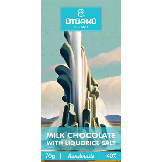 Milk Chocolate With Smoked Sea Salt 40%