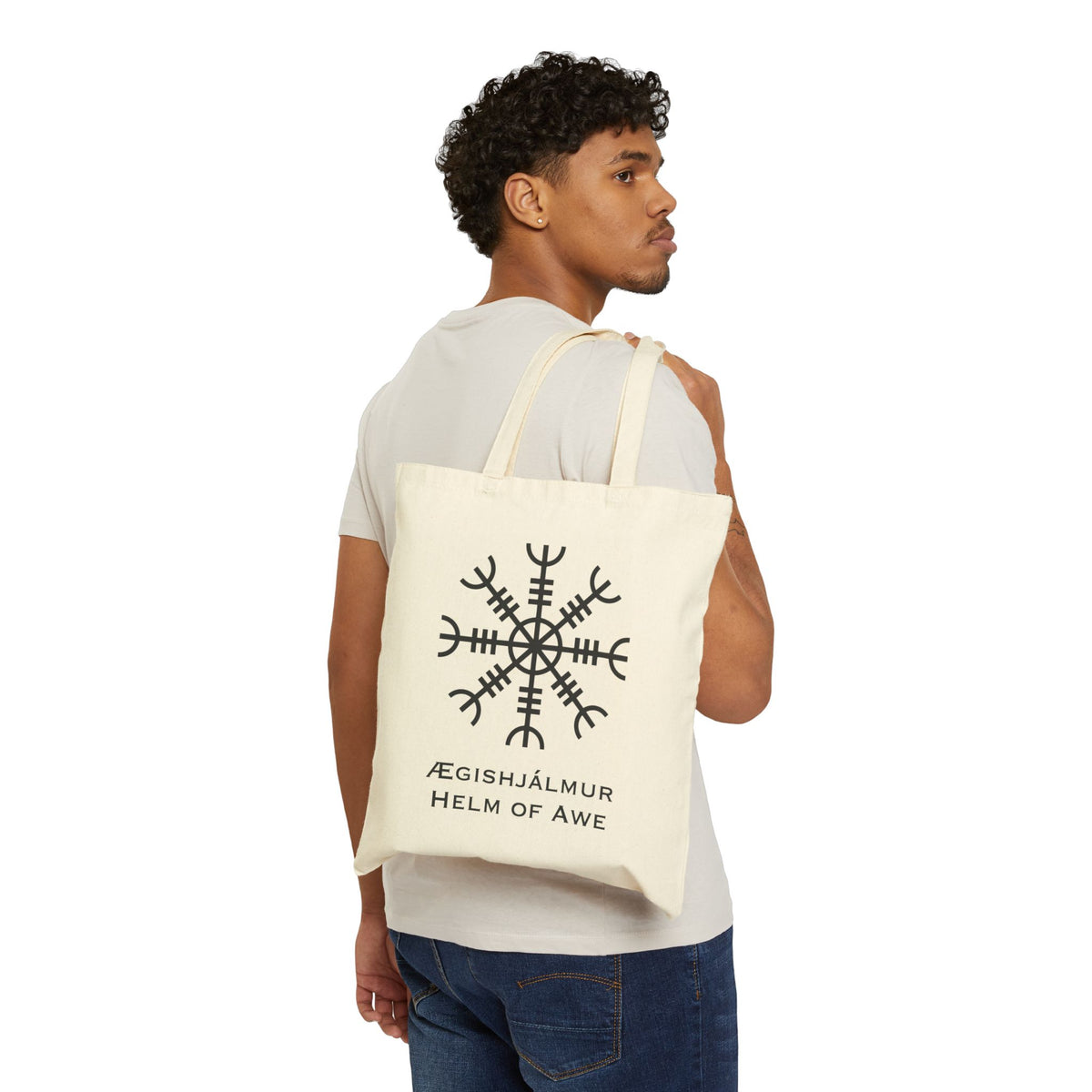 Ægishjálmur Tote Bag — Helm of Awe Icelandic Design