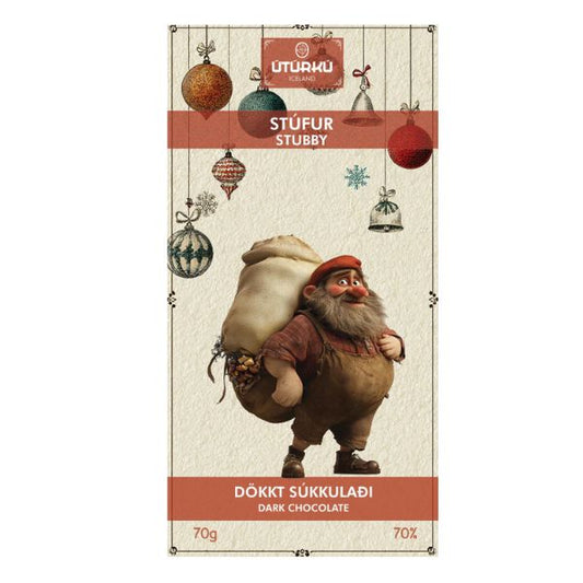 3rd "Stubby" Dark chocolate 70% - Christmas Edition