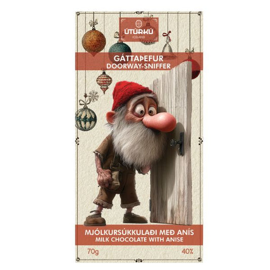 11th "Doorway-Sniffer" Milk Chocolate with Anise - Christmas Edition