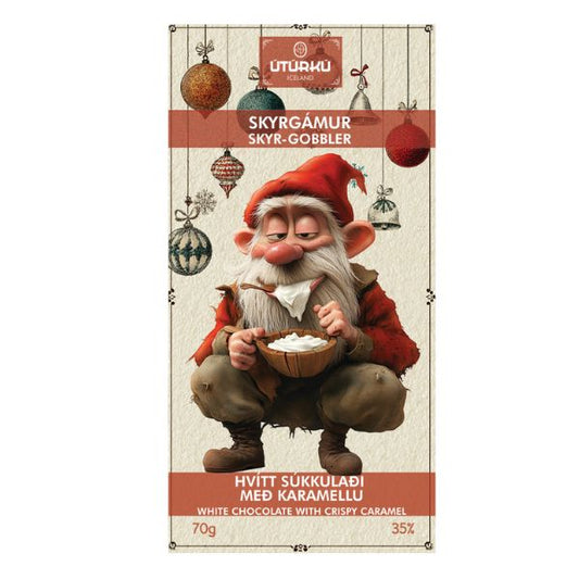 8th "Skyr-Gobbler" White Crispy Caramel Chocolate - Christmas Edition