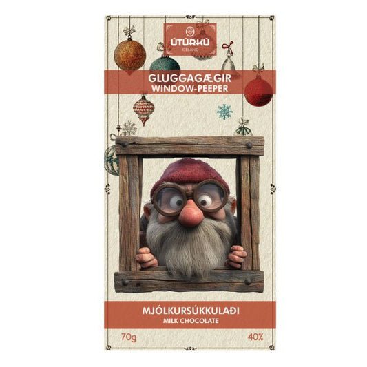 10th "Window-Peeper" Milk chocolate 40% - Christmas Edition