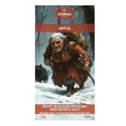 "Grýla" Smoked Milk & Salt Chocolate - Christmas Edition