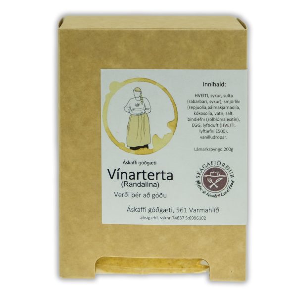 Icelandic Vínarterta "Vienna cake"