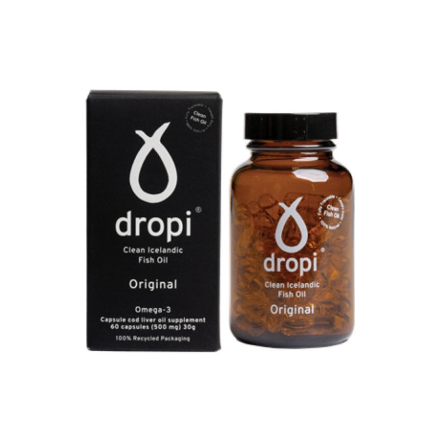Dropi Cod Liver Oil – 60 Softgel Capsules