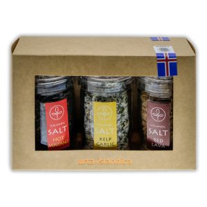 Iceland Salt Grinder set x3