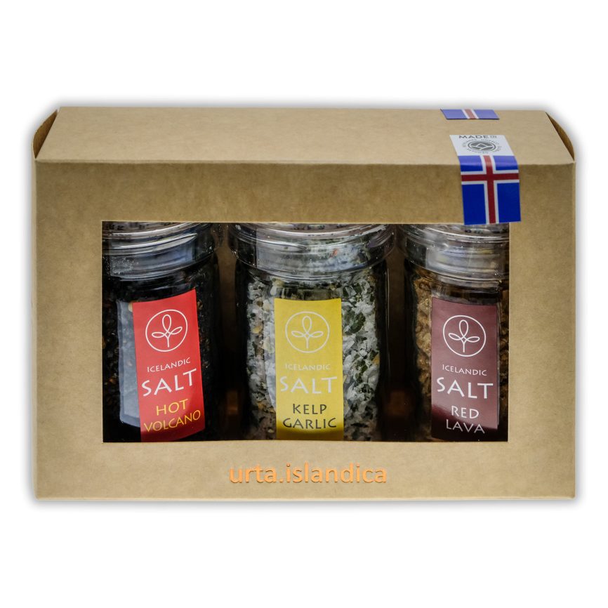 Icelandic Salt Set x3 Grinder