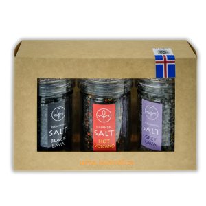 Iceland Salt Grinder set x3