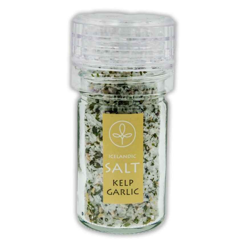 Kelp & Garlic Salt - Grinder (35g)