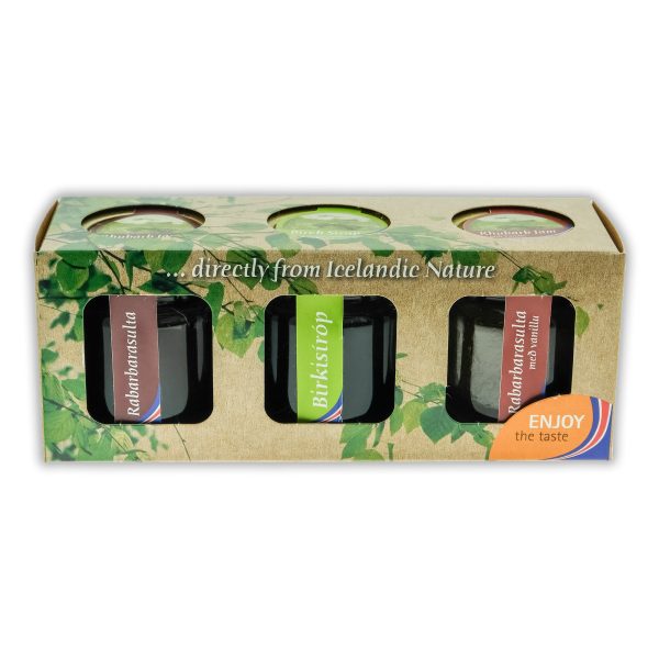 3 Pack Jams and Syrup 3x50ml