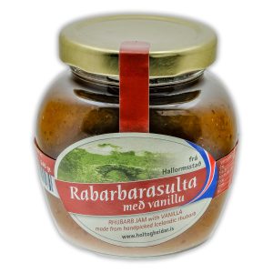 Rhubarb jam with vanilla 240gr