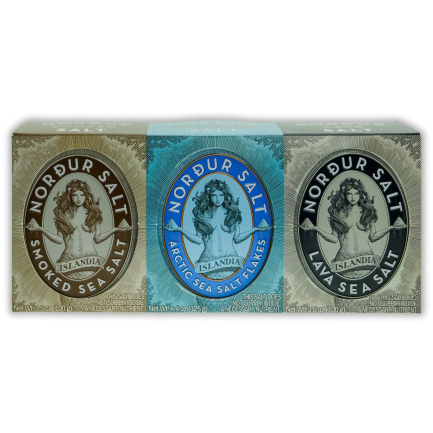 Norður Salt Gift Pack x3