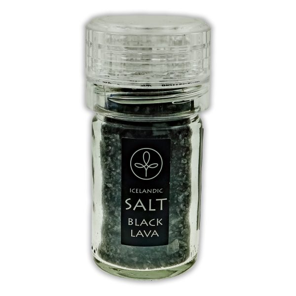 Black Lava salt – Grinder (35g)