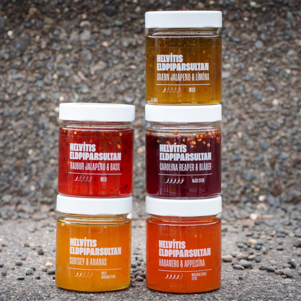 Surtsey Chili & Ananas Spicy Jam (200g) - Image 3