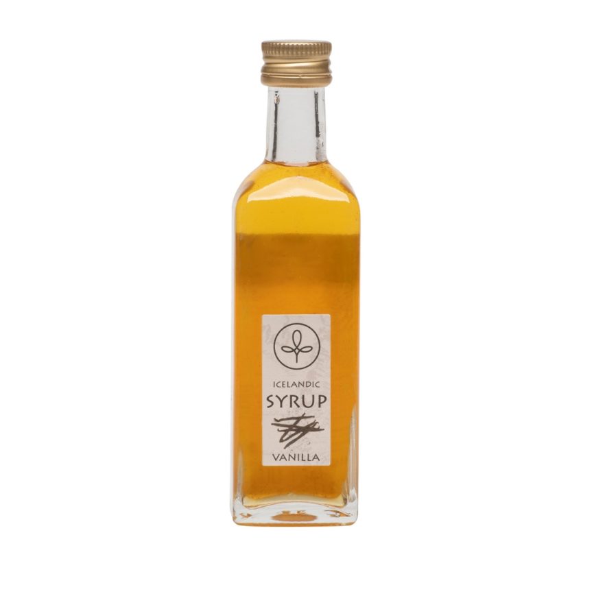Vanilla Syrup “Vanillusýróp” – Organic Gourmet Syrup (60ml)
