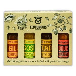 Eldtungur Hot Sauce Gift Pack (4 x 50ml)