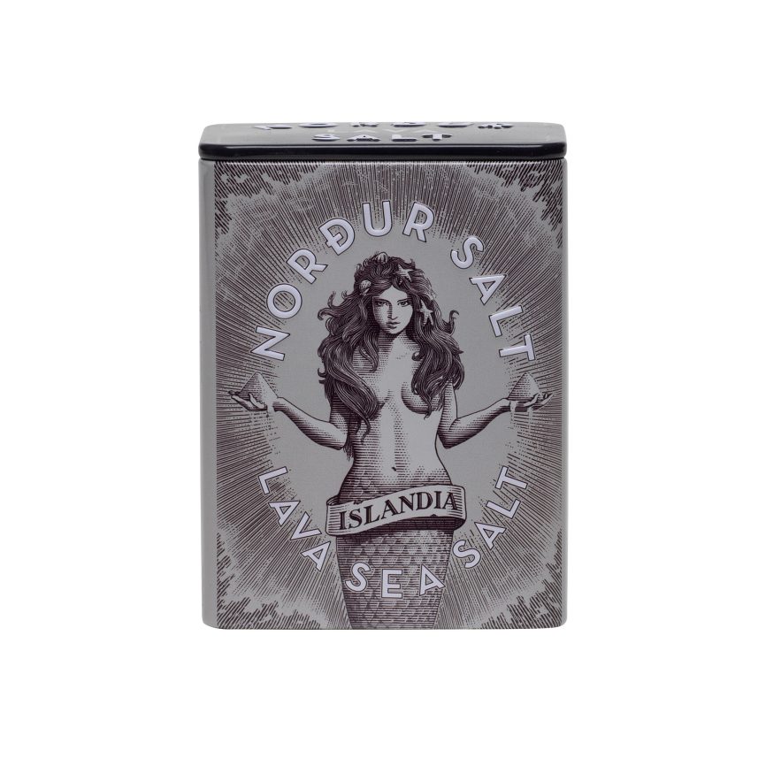 Norður Lava Salt Tin Box (100g)