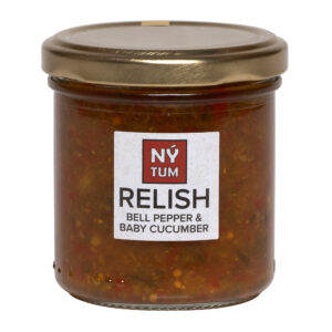 Relish Smágúrkur og Paprika 167ml