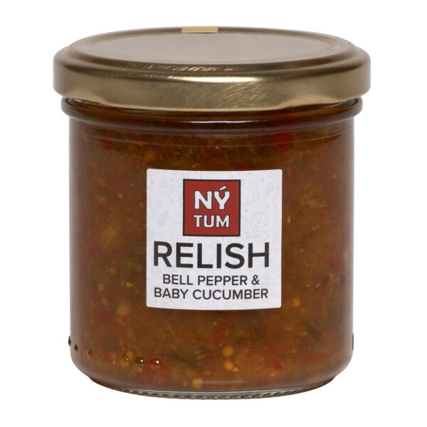 Relish Smágúrkur og Paprika 167ml