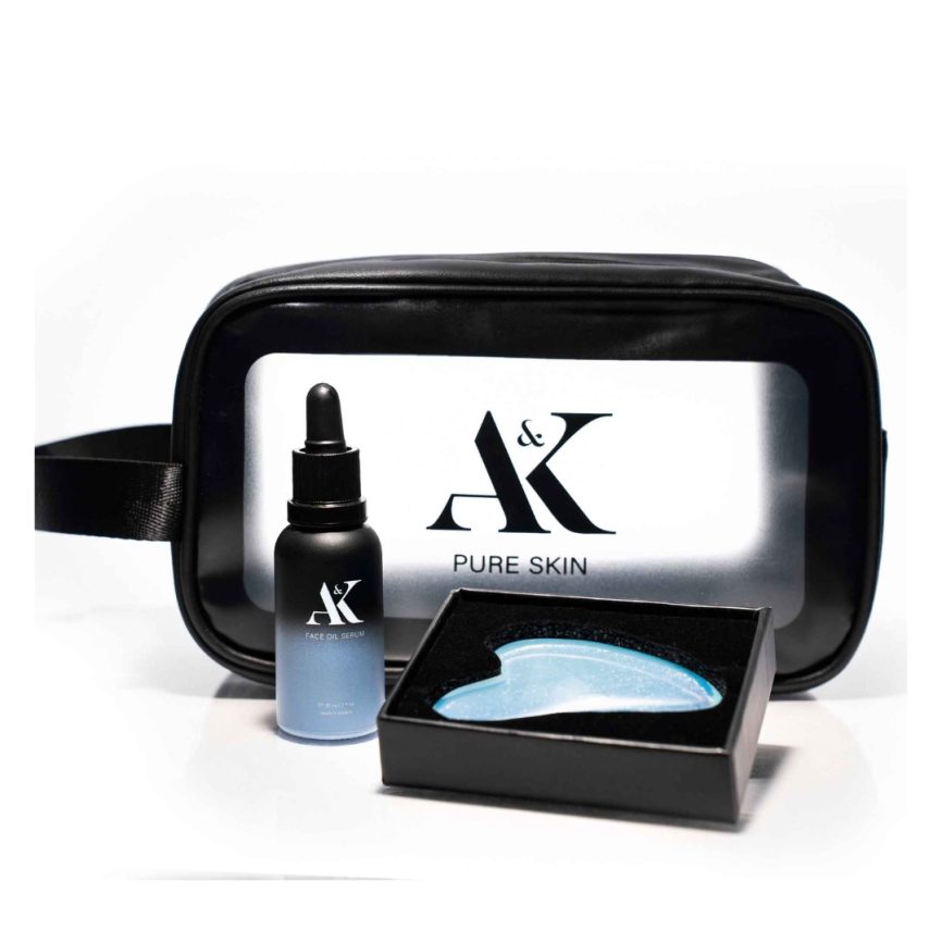 Contour & Glow Set – Gua Sha & Face Oil Duo for Sculpted Radiance