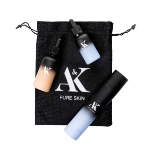 AK Pure Skin Natural Sunkissed Glow Set – 3-Step Skincare Ritual