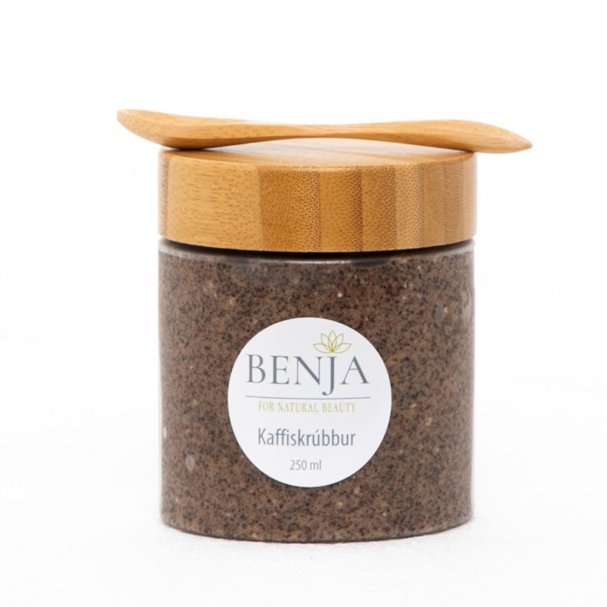 Benja Icelandic Coffee Scrub - 250ml Antioxidant Body Polish