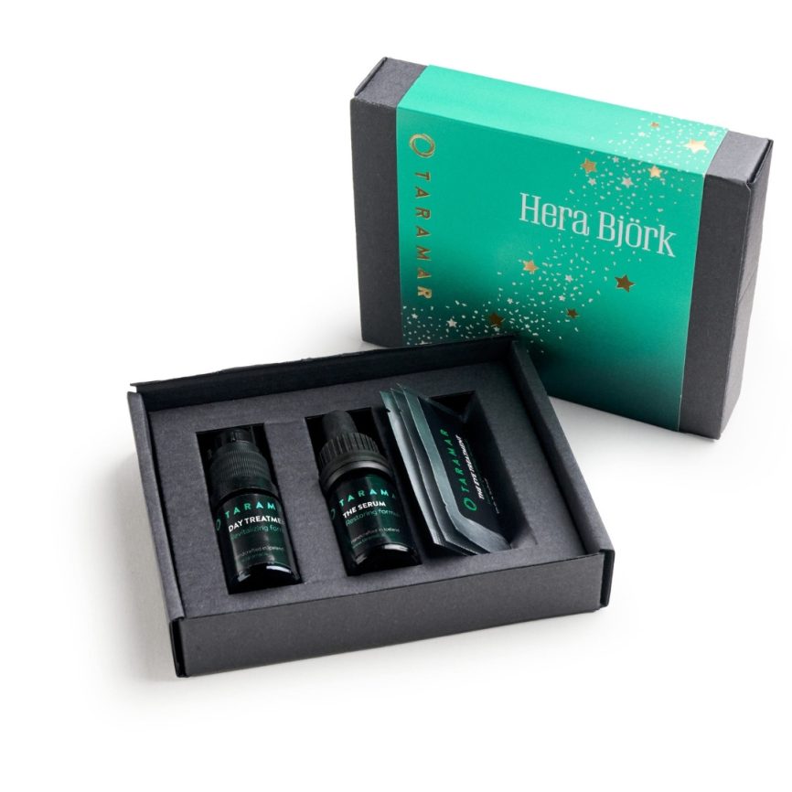 Hera Gift Box – Icelandic Luxury Skincare Mini Set (2x5ml, 3x2ml)