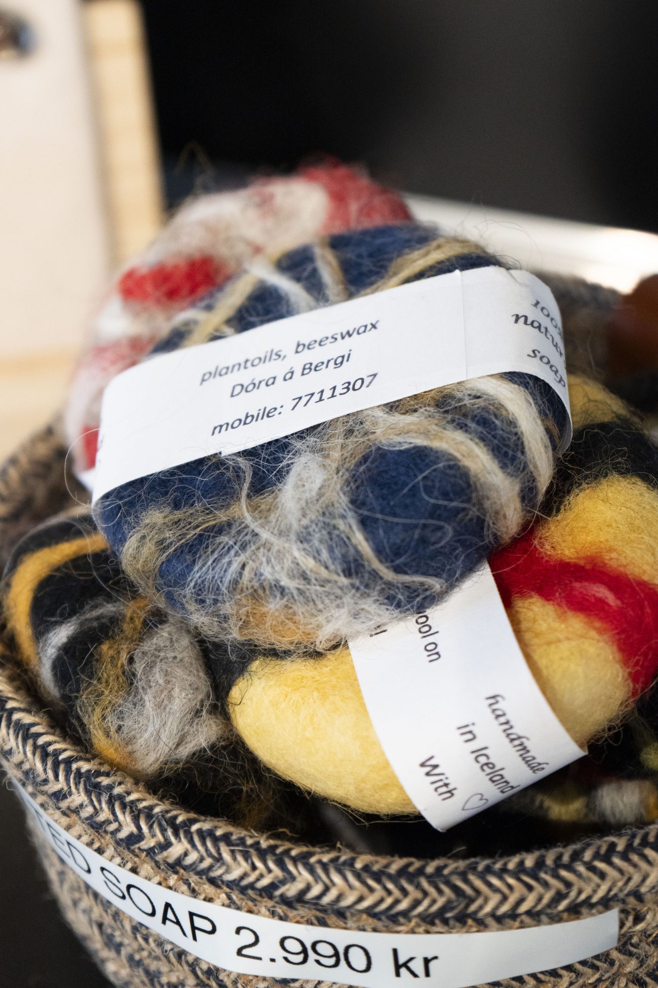 Wool Felted Soap (Þæfðar Sápur) - Image 2
