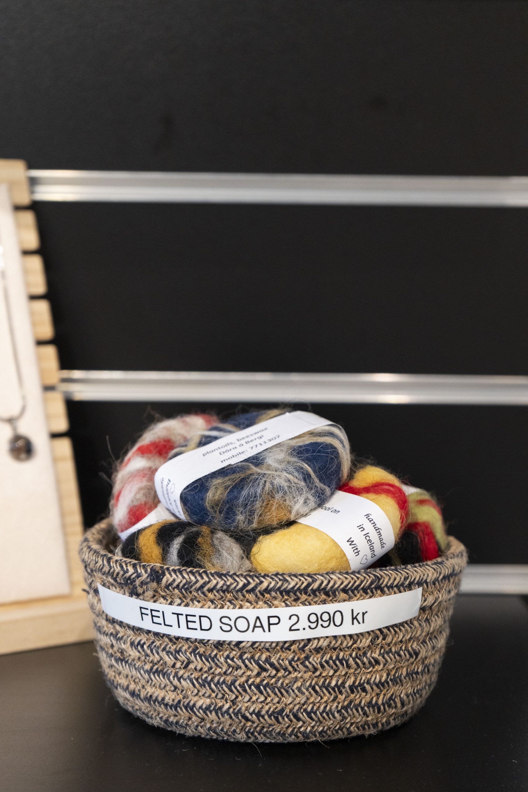 Wool Felted Soap (Þæfðar Sápur)